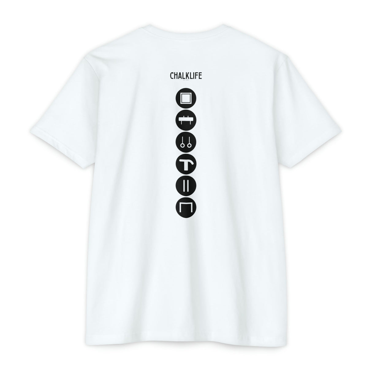 Eagle Gymnastics (Front) - Men's Gymnastics Events - 60% cotton, 40% polyester - Chalklife, LLC