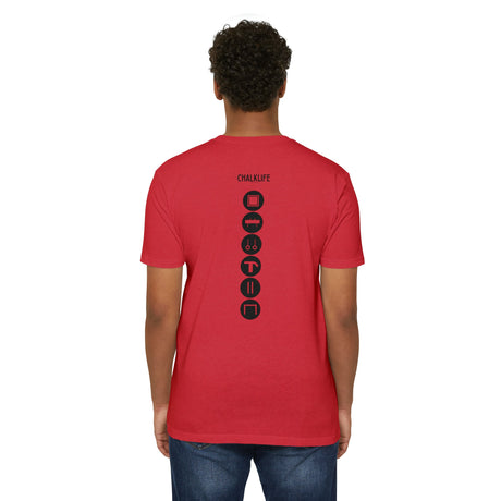 Eagle Gymnastics (Front) - Men's Gymnastics Events - 60% cotton, 40% polyester - Chalklife, LLC