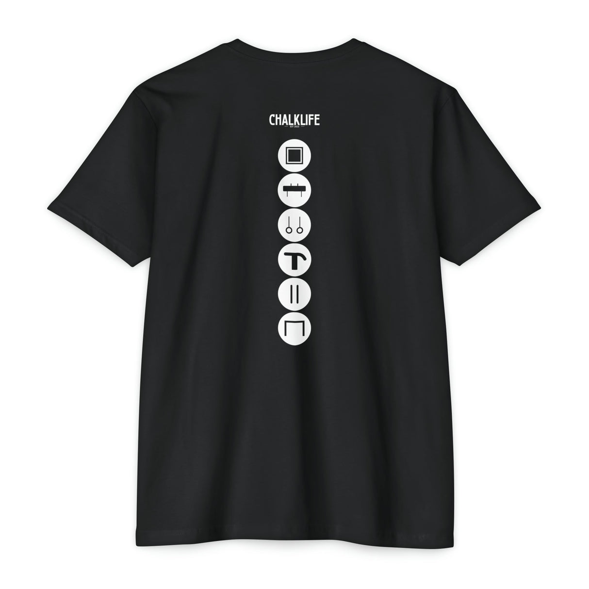 Eagle Gymnastics (Front) - Men's Gymnastics Events - 60% cotton, 40% polyester - Chalklife, LLC
