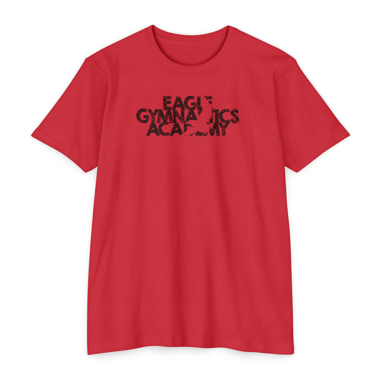 Eagle Gymnastics (Front) - Trampoline & Tumbling Event Spine - 60% cotton, 40% polyester - Chalklife, LLC