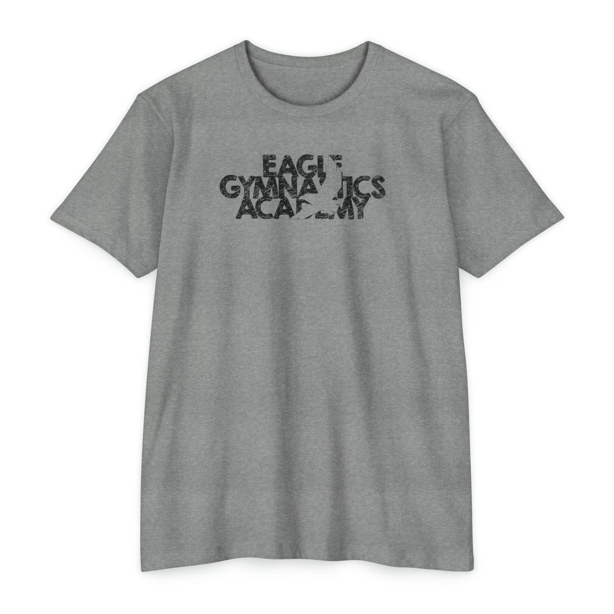 Eagle Gymnastics (Front) - Trampoline & Tumbling Event Spine - 60% cotton, 40% polyester - Chalklife, LLC