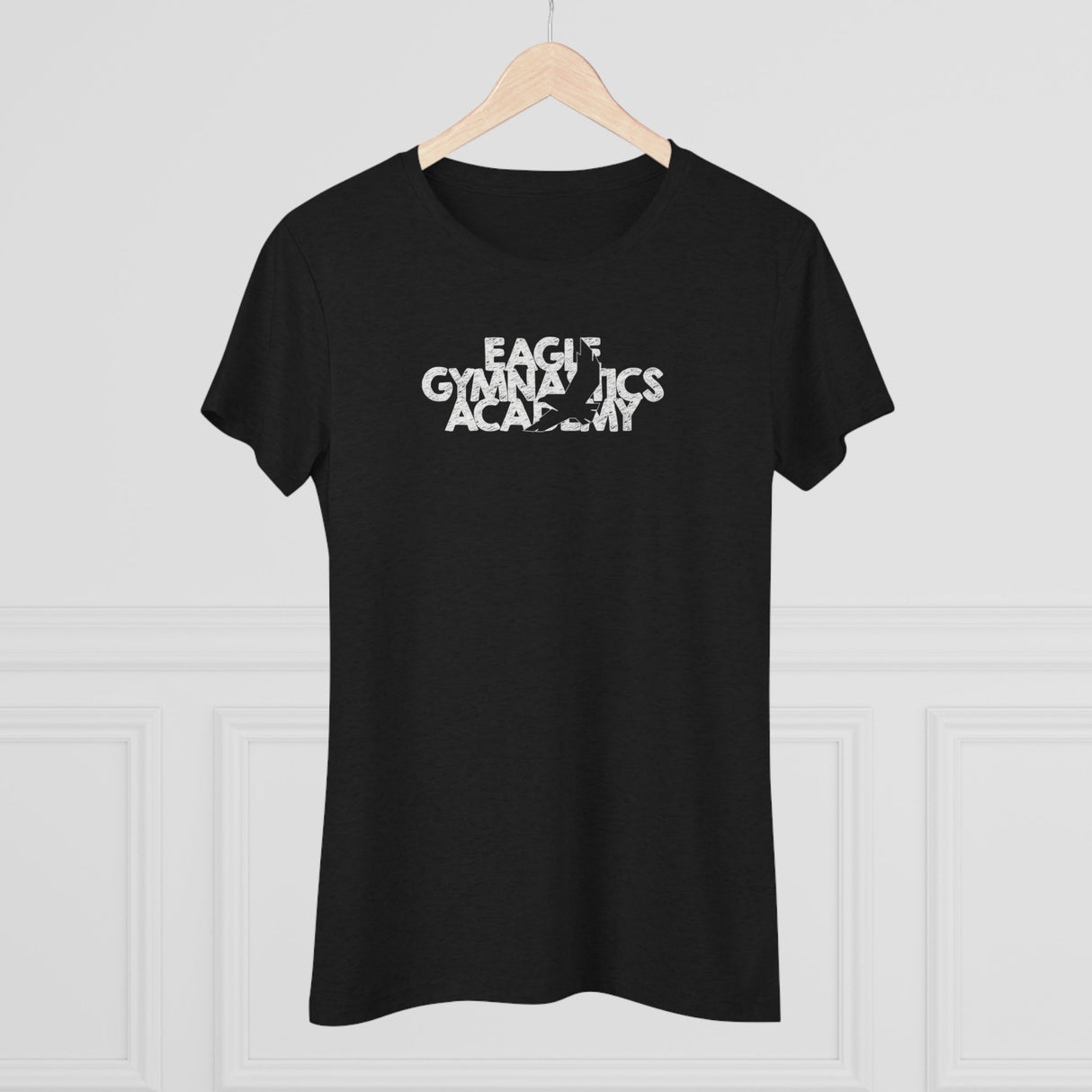 Eagle Gymnastics - Women's Gymnastics Events - Fitted T-Shirt - Chalklife, LLC