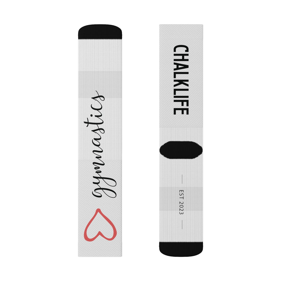 Gymnastics Love Socks - Chalklife, LLC