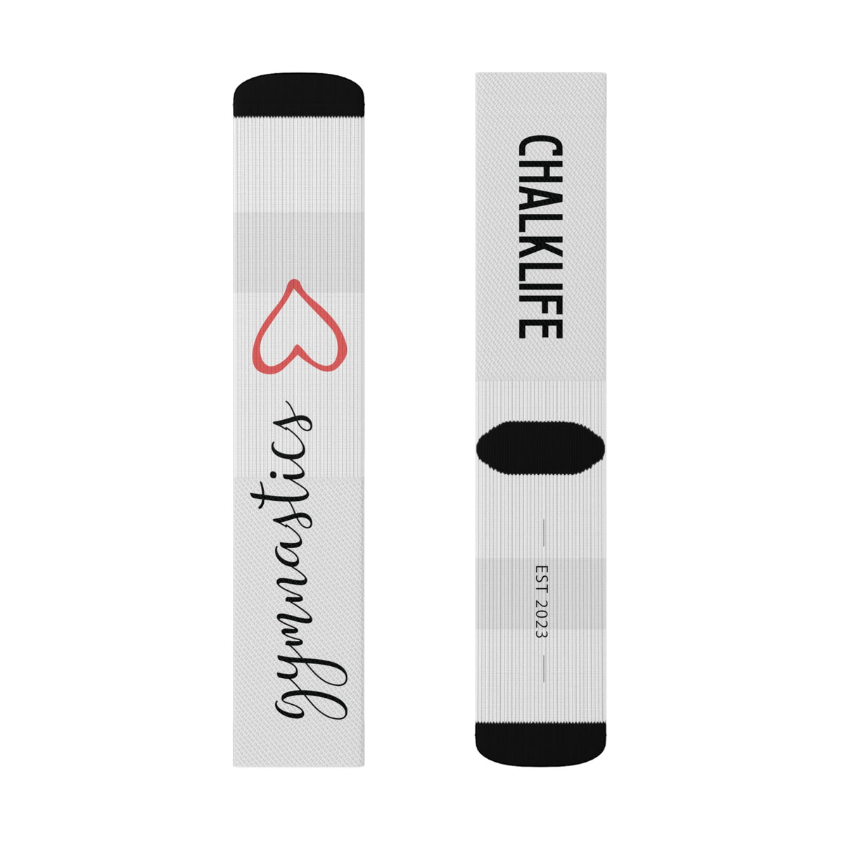 Gymnastics Love Socks - Chalklife, LLC