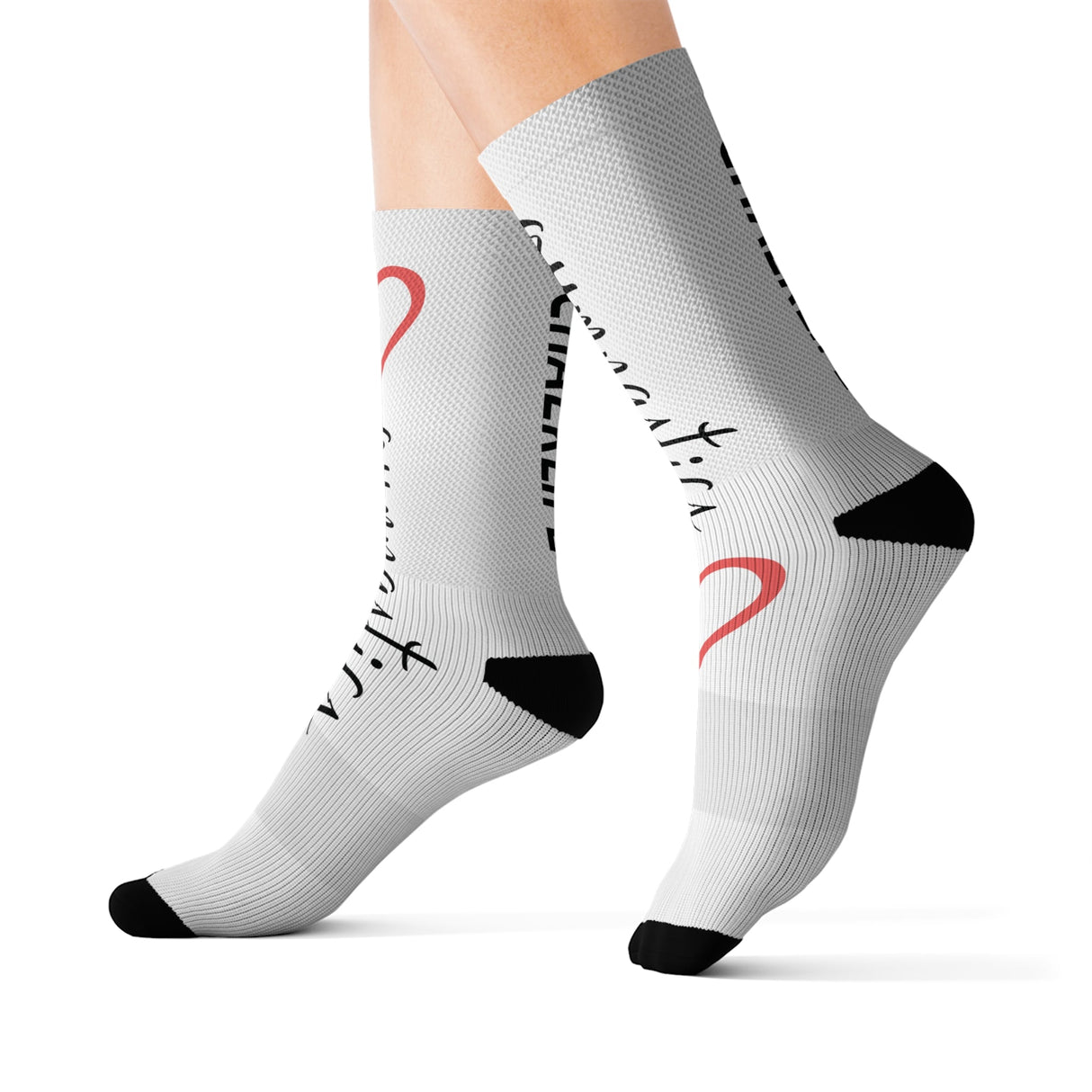 Gymnastics Love Socks - Chalklife, LLC