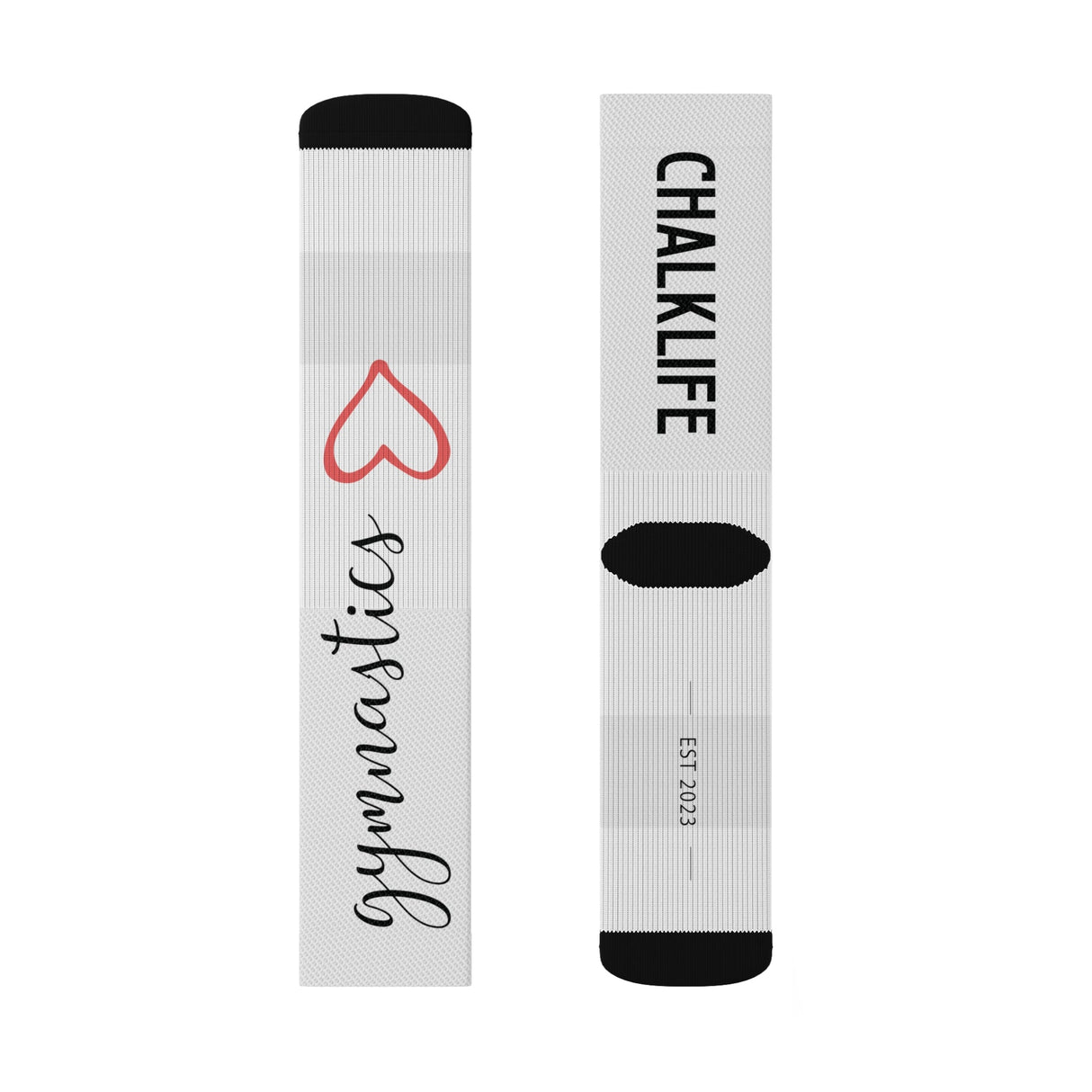 Gymnastics Love Socks - Chalklife, LLC