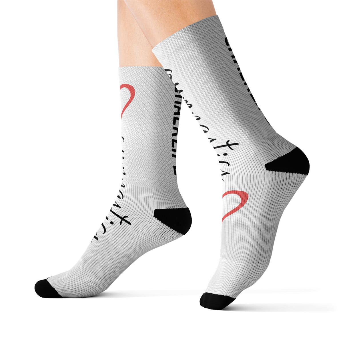 Gymnastics Love Socks - Chalklife, LLC