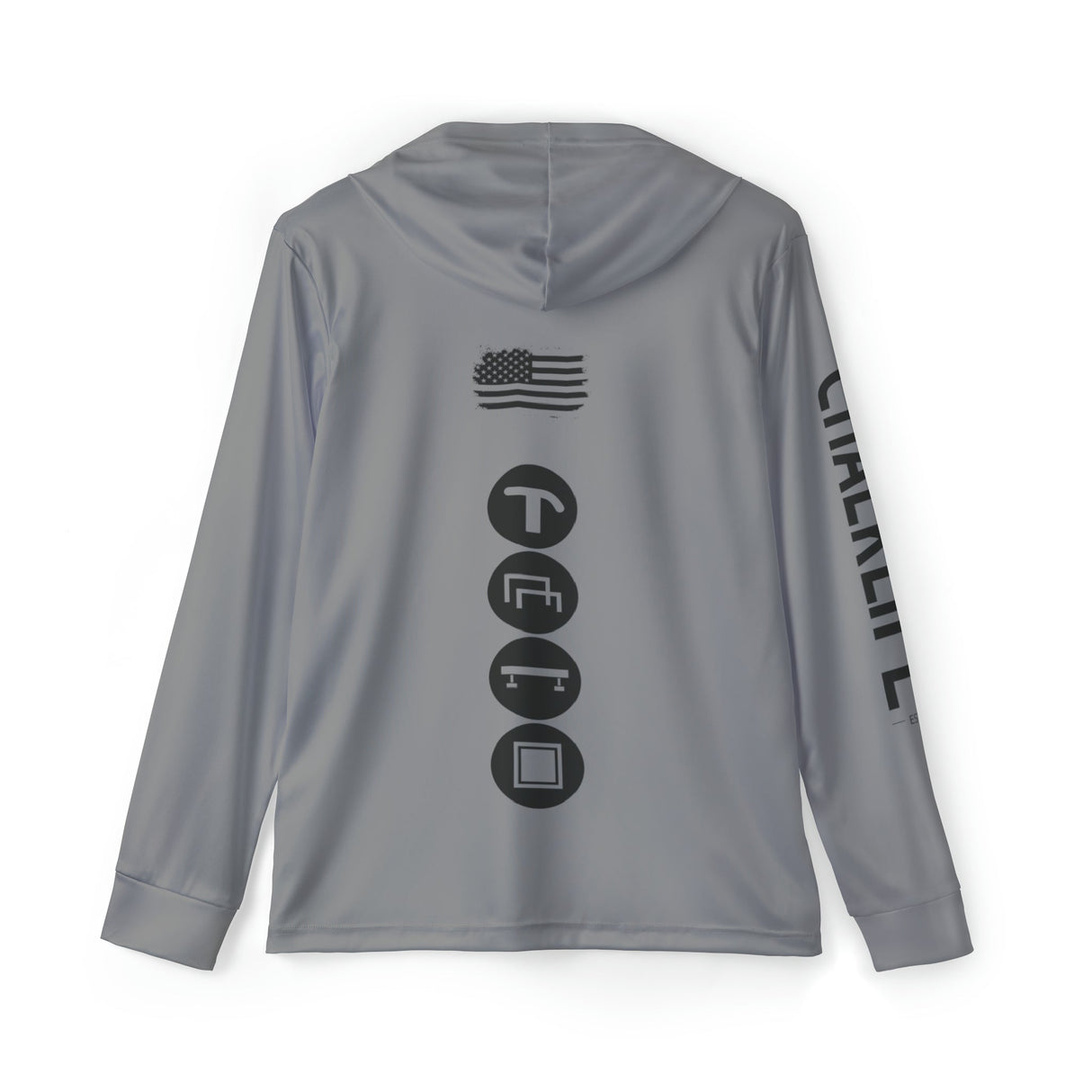 JUSTJULES - Eat. Sleep. Gymnastics. JustJules. Repeat. Performance Hoodie - Chalklife, LLC