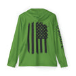 JUSTJULES - Eat. Sleep. JustJules. Repeat. Performance Hoodie - Green - Chalklife, LLC