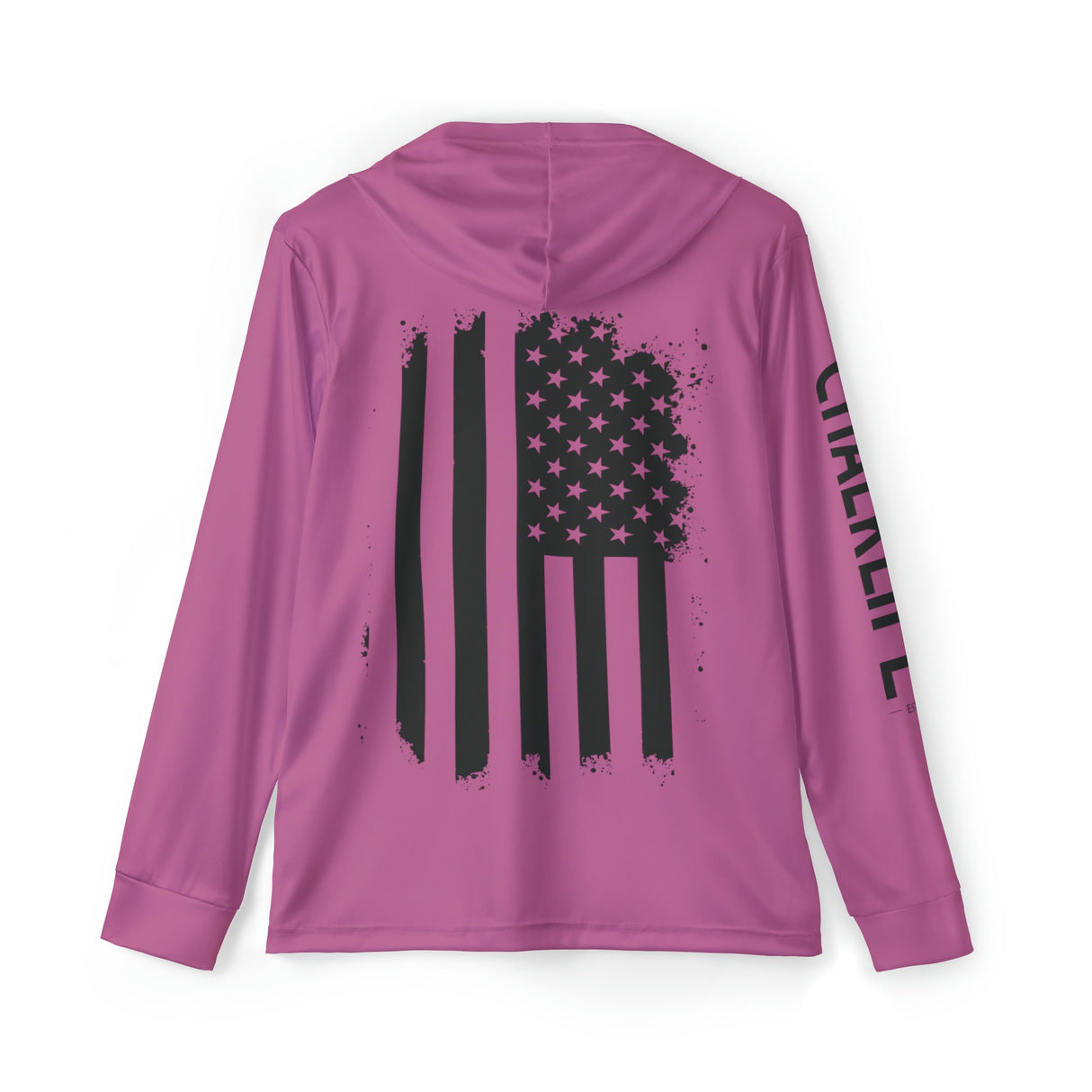 JUSTJULES - Eat. Sleep. JustJules. Repeat. Performance Hoodie - Light Pink - Chalklife, LLC