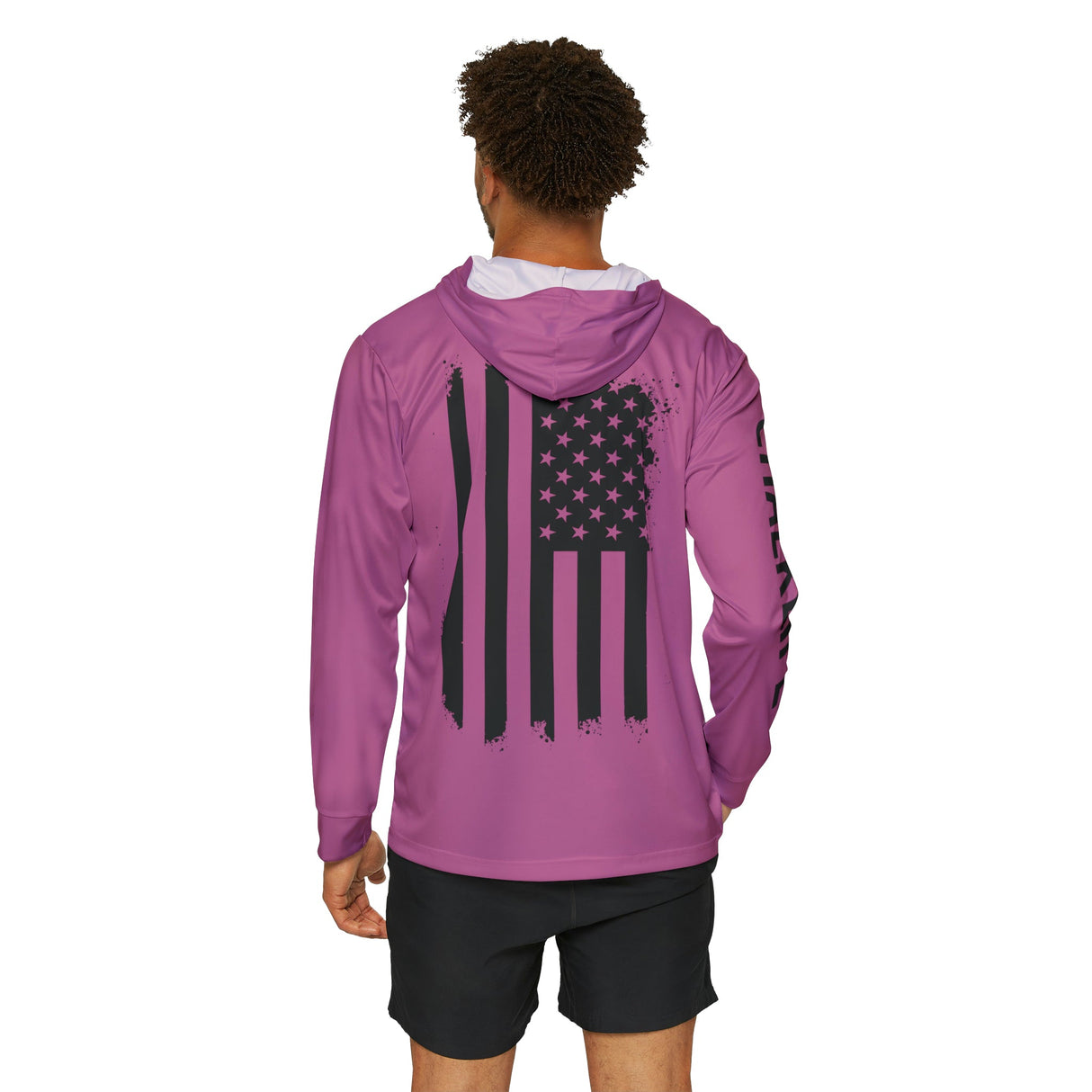 JUSTJULES - Eat. Sleep. JustJules. Repeat. Performance Hoodie - Light Pink - Chalklife, LLC