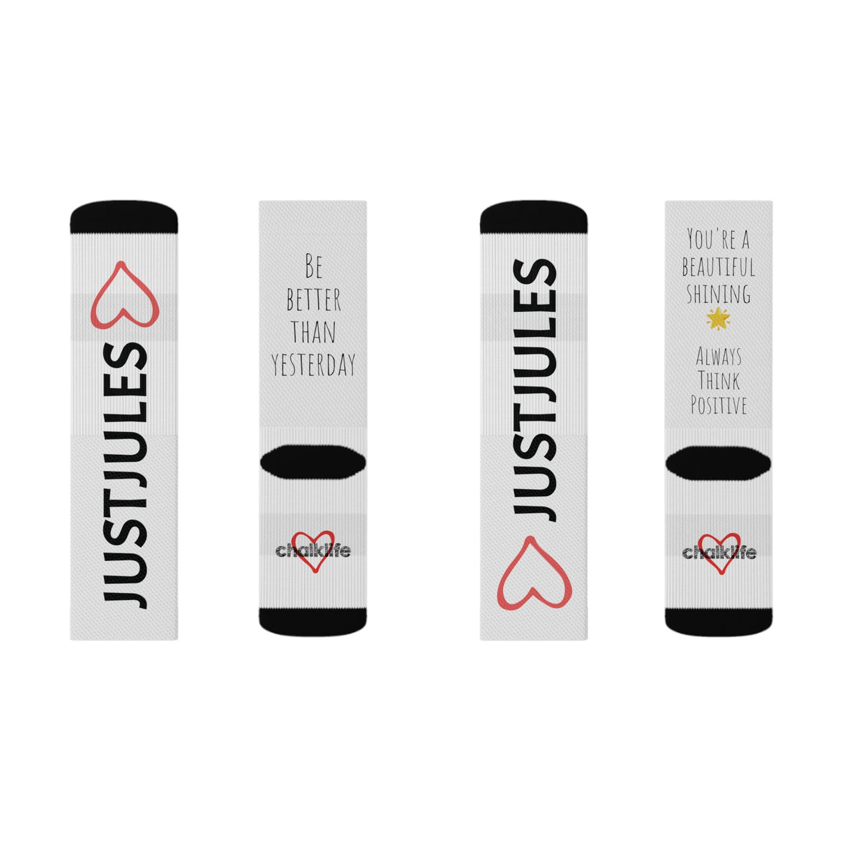 JUSTJULES - Socks - Chalklife, LLC