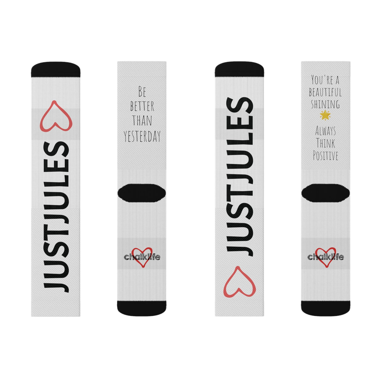JUSTJULES - Socks - Chalklife, LLC