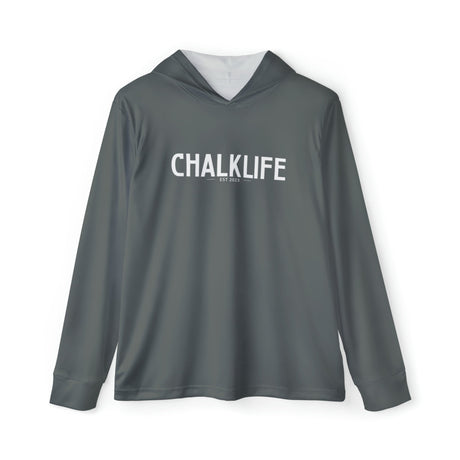 Trampoline & Tumbling Performance Hoodie - Grey - Chalklife, LLC