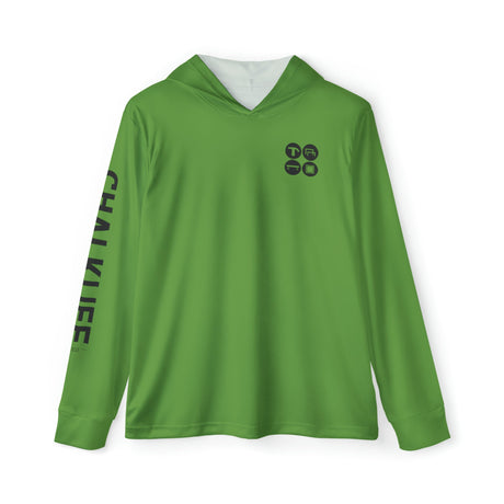 Women's Gymnastics Events Icon Hoodie - Green - Chalklife, LLC