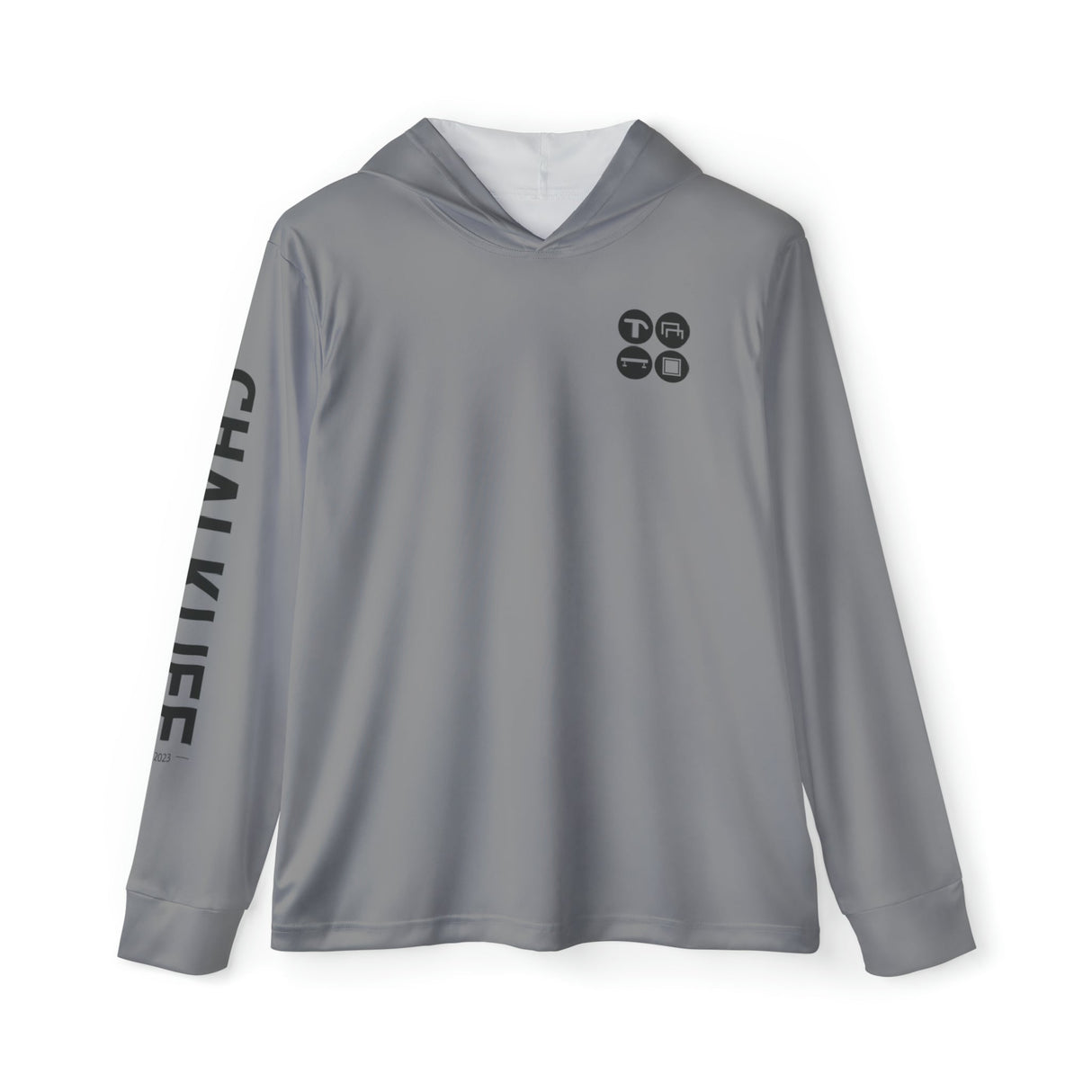 Women's Gymnastics Events Icon Hoodie - Grey - Chalklife, LLC
