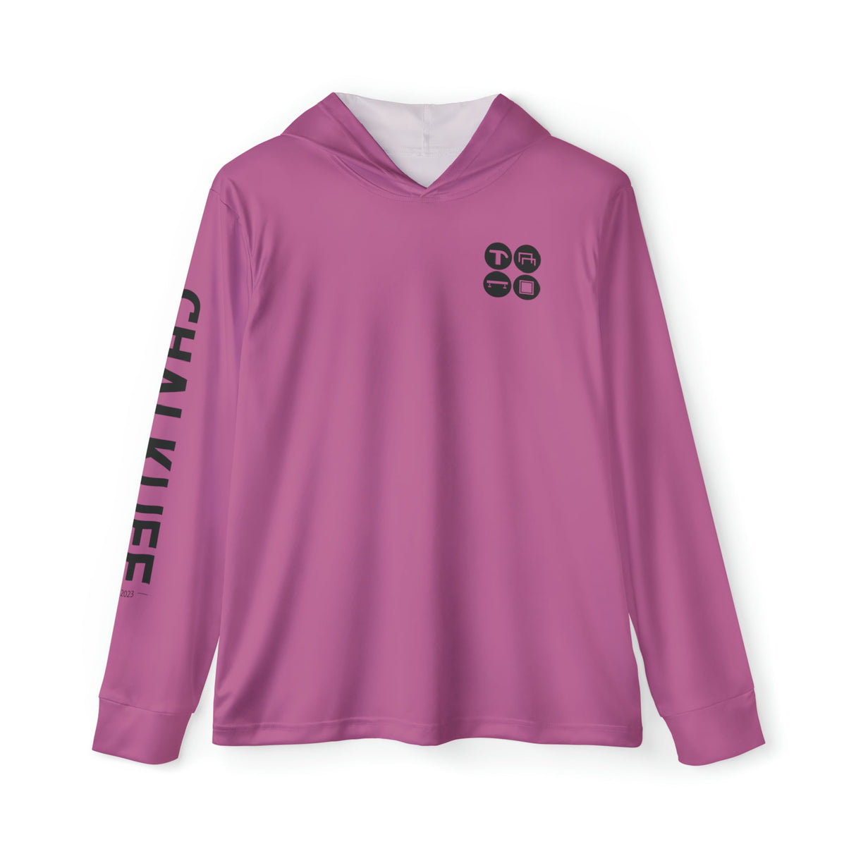 Women's Gymnastics Events Icon Hoodie - Light Pink - Chalklife, LLC