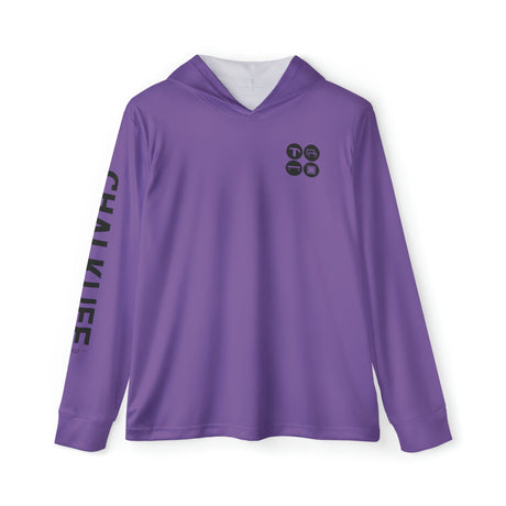 Women's Gymnastics Events Icon Hoodie - Purple - Chalklife, LLC