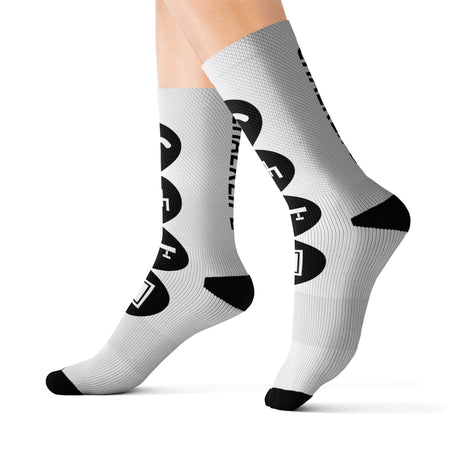 Women's Gymnastics Events Socks - Chalklife, LLC