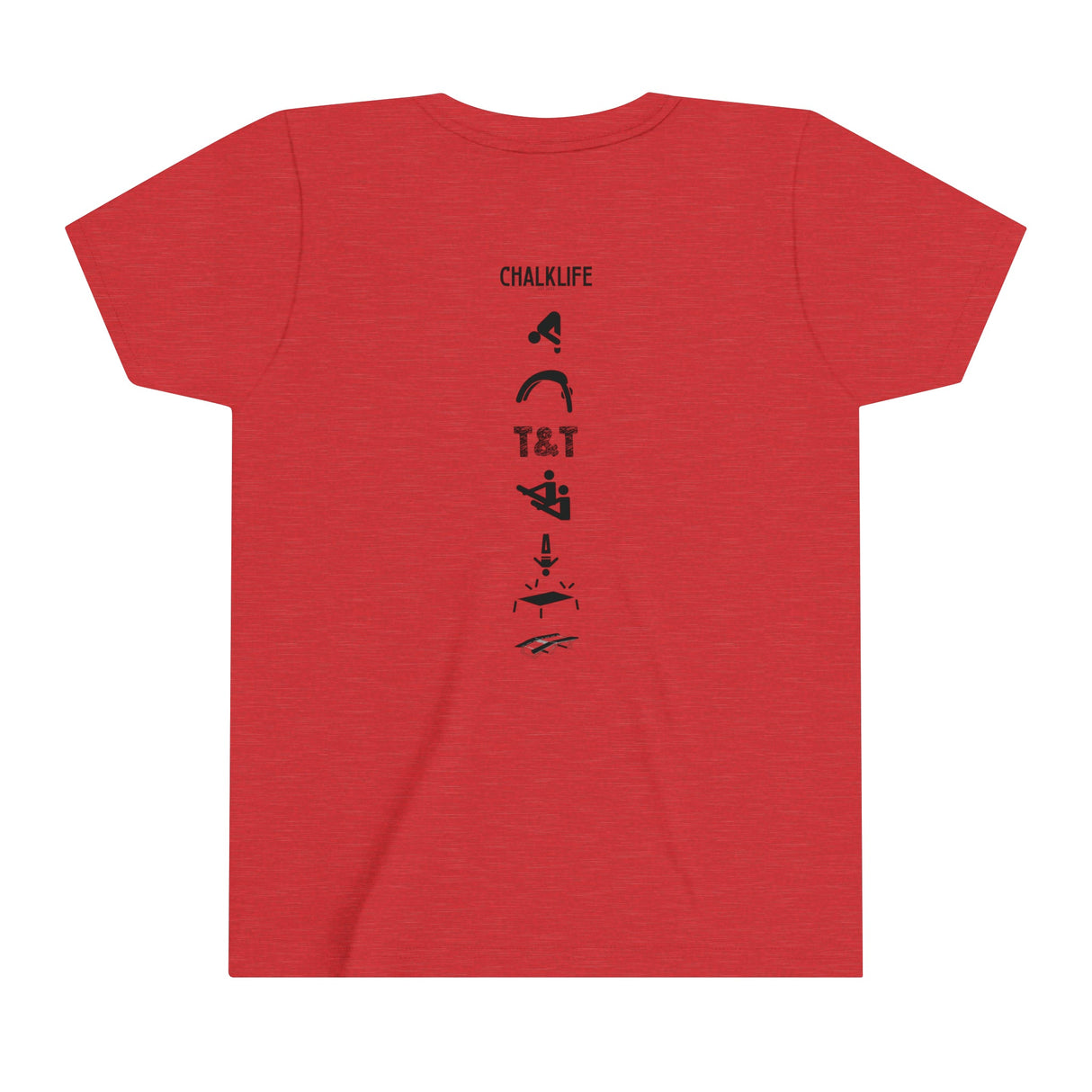 Youth - Eagle Gymnastics (Front) - Trampoline & Tumbling Events Spine - Chalklife, LLC