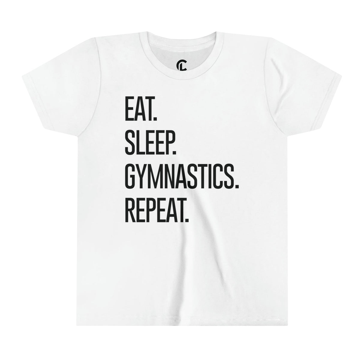 Youth - Eat. Sleep. Gymnastics. Repeat. - Chalklife, LLC