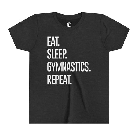 Youth - Eat. Sleep. Gymnastics. Repeat. - Chalklife, LLC