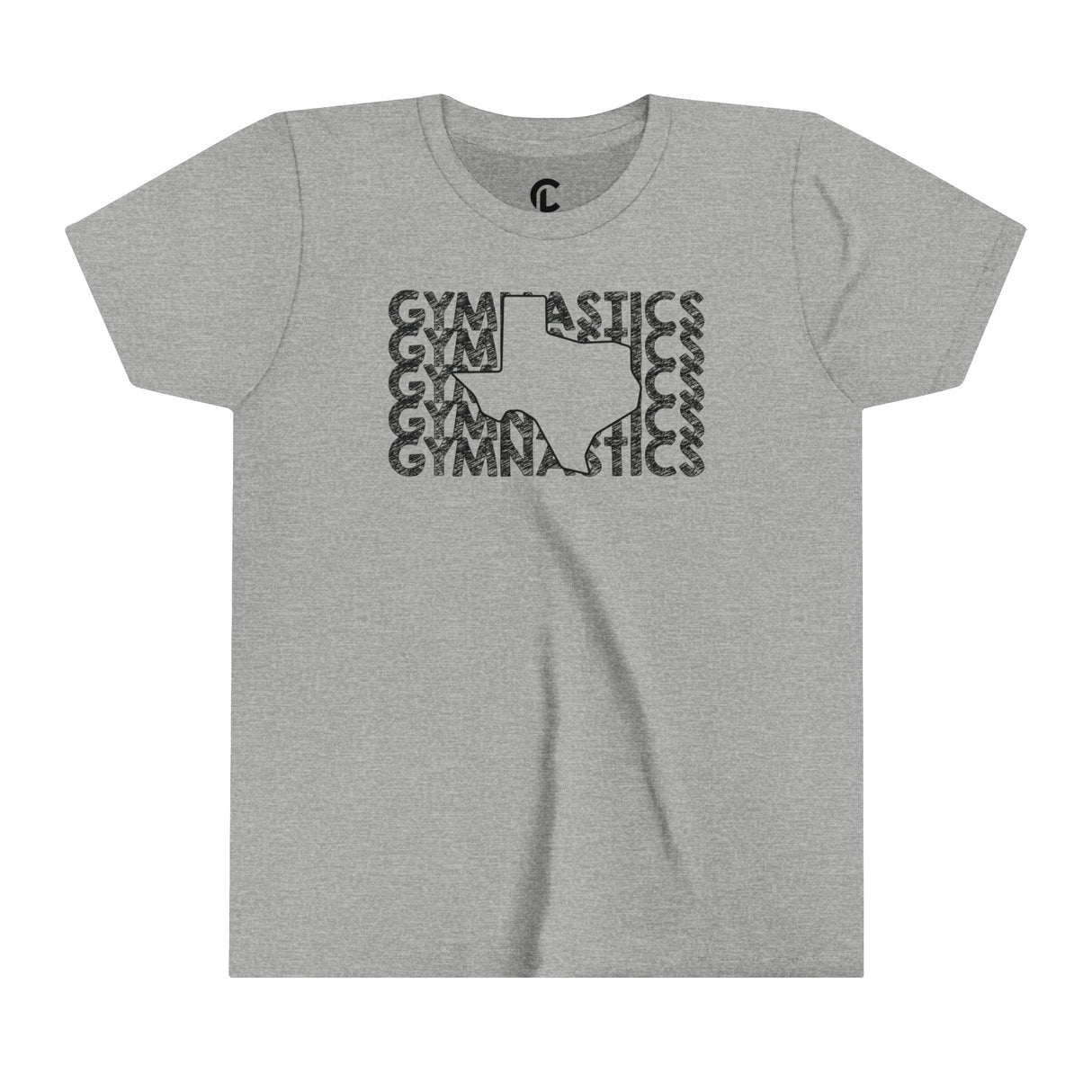 Youth - "Texas Gymnastics" T-Shirt - Chalklife, LLC