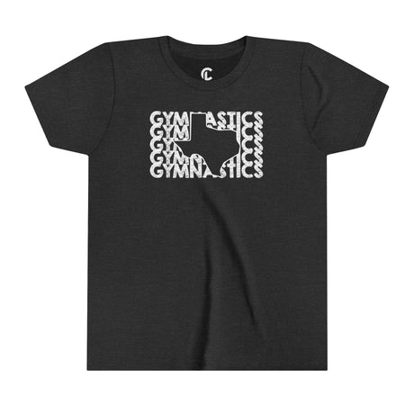 Youth - "Texas Gymnastics" T-Shirt - Chalklife, LLC