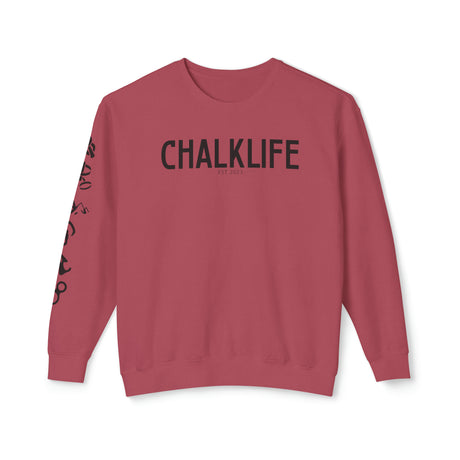 Chalklife - Climbing Events Unisex Lightweight Crewneck Sweatshirt