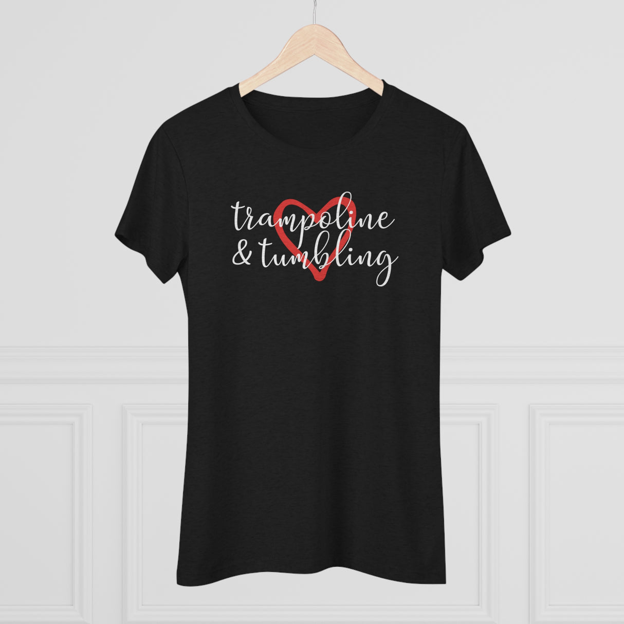 "Trampoline & Tumbling Love" Women's T-Shirt