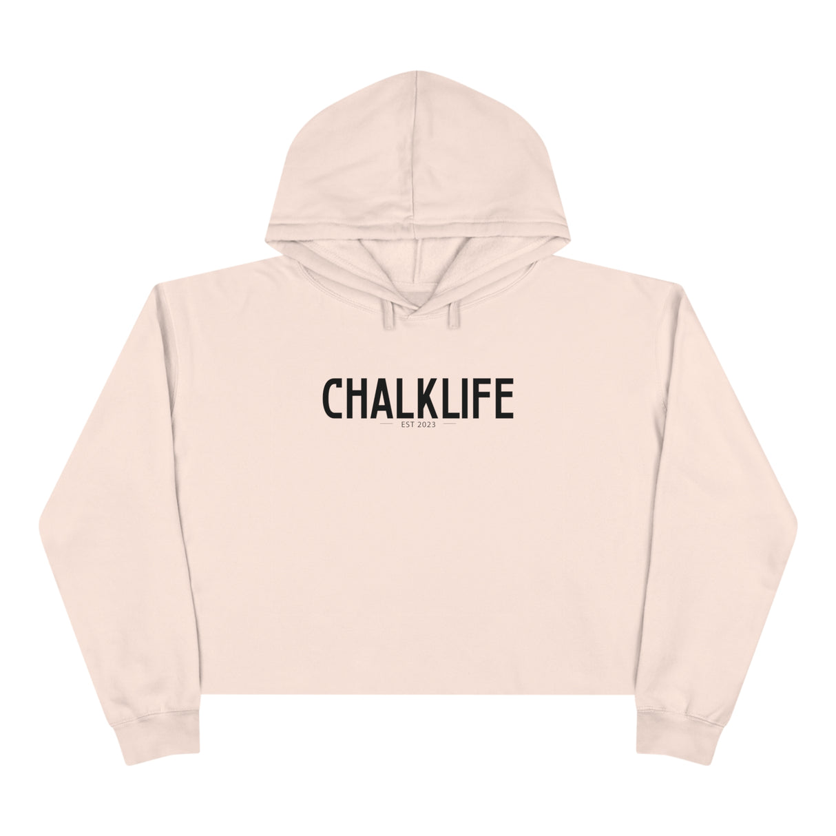 Chalklife - Crop Hoodie