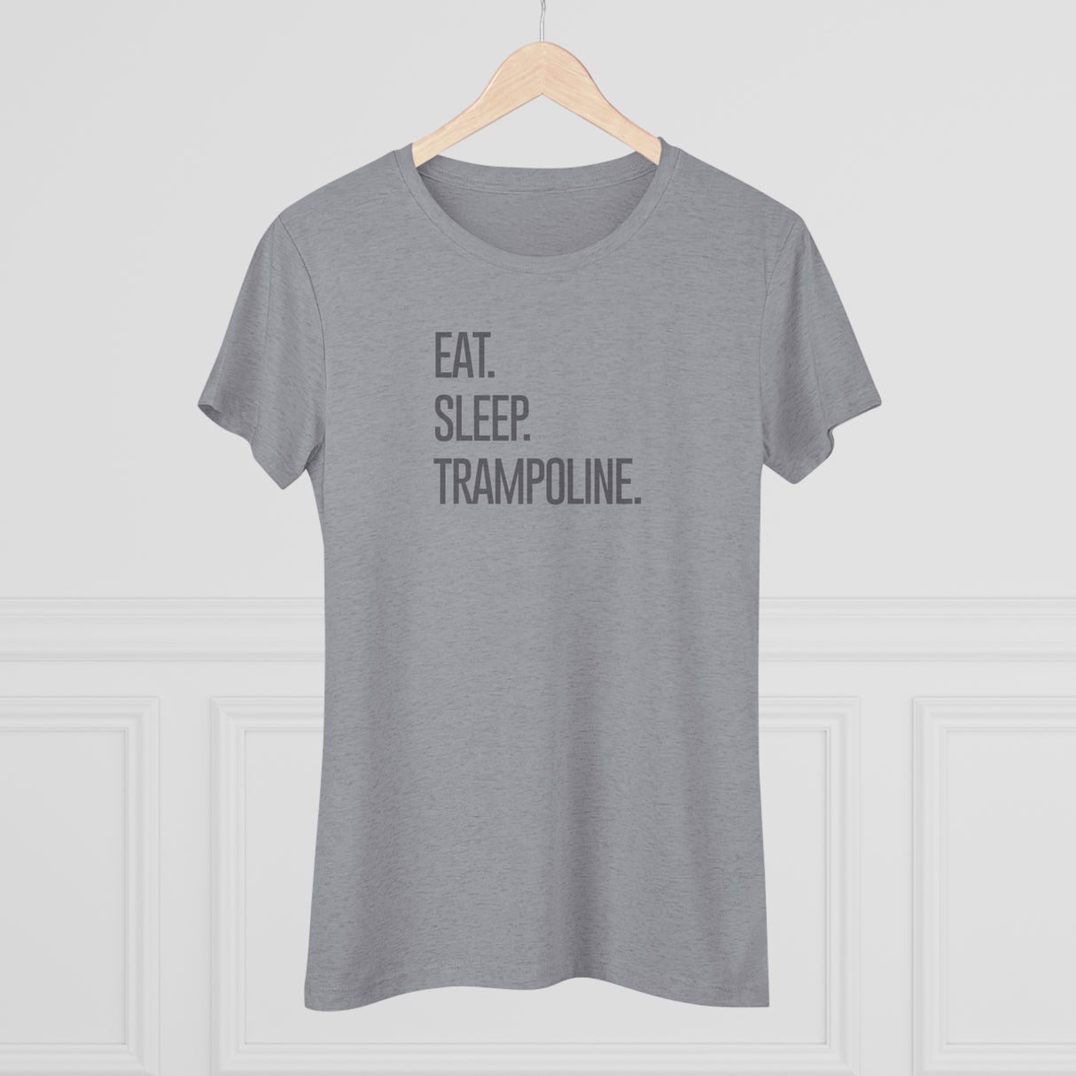 "Eat. Sleep. Trampoline." T-Shirt (Fitted)