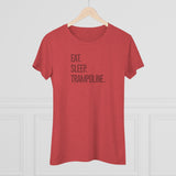 "Eat. Sleep. Trampoline." T-Shirt (Fitted)