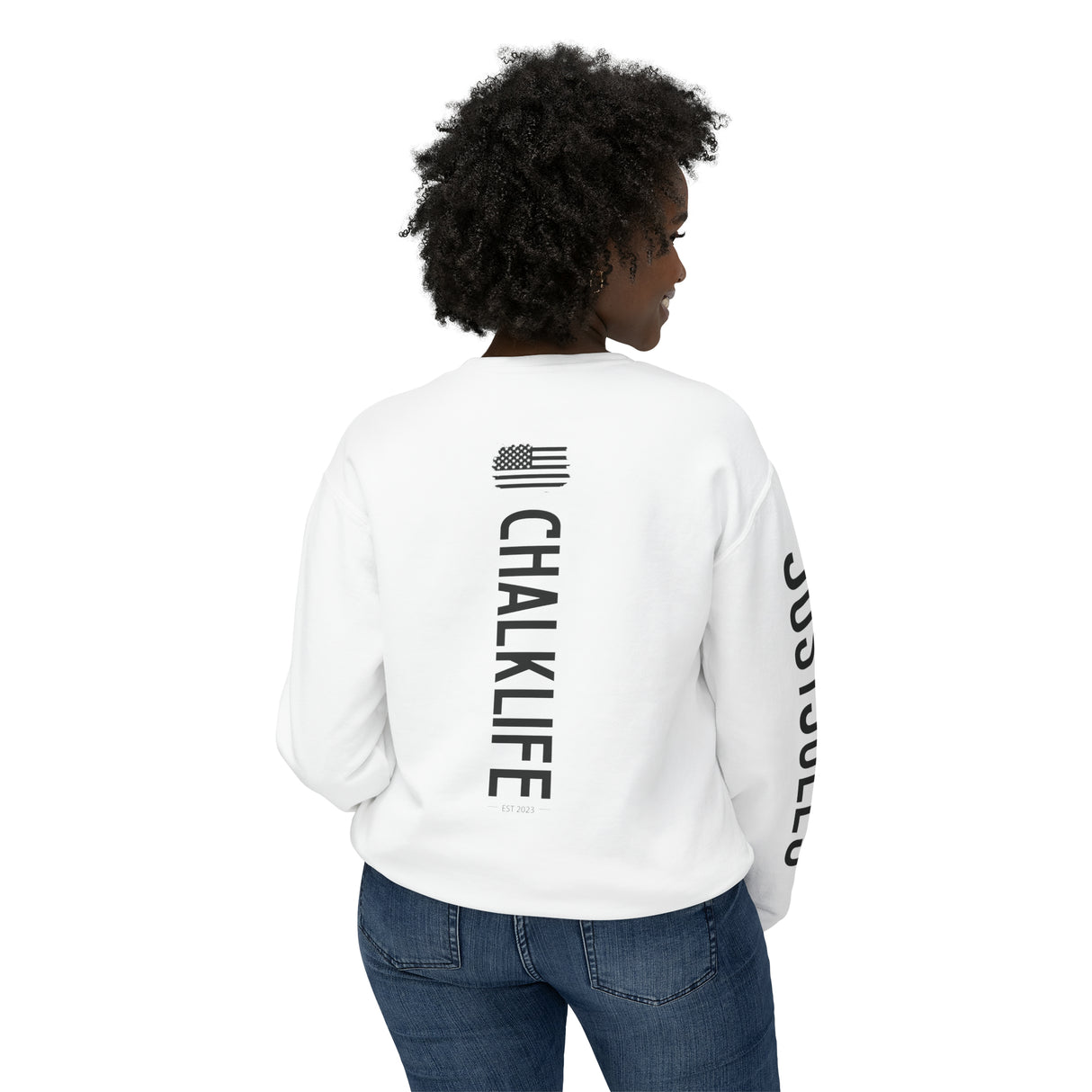 JUSTJULES - Lightweight Crewneck Sweatshirt