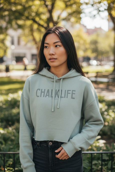 Chalklife - Cropped Hoodie - Chalklife, LLC