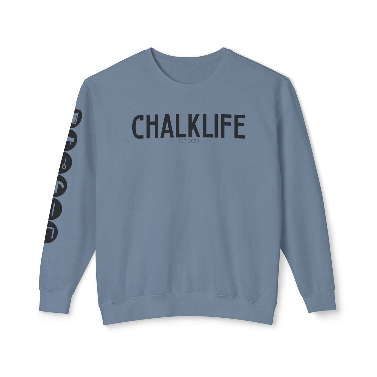 Chalklife - Men's Events Unisex Lightweight Crewneck Sweatshirt - Chalklife, LLC