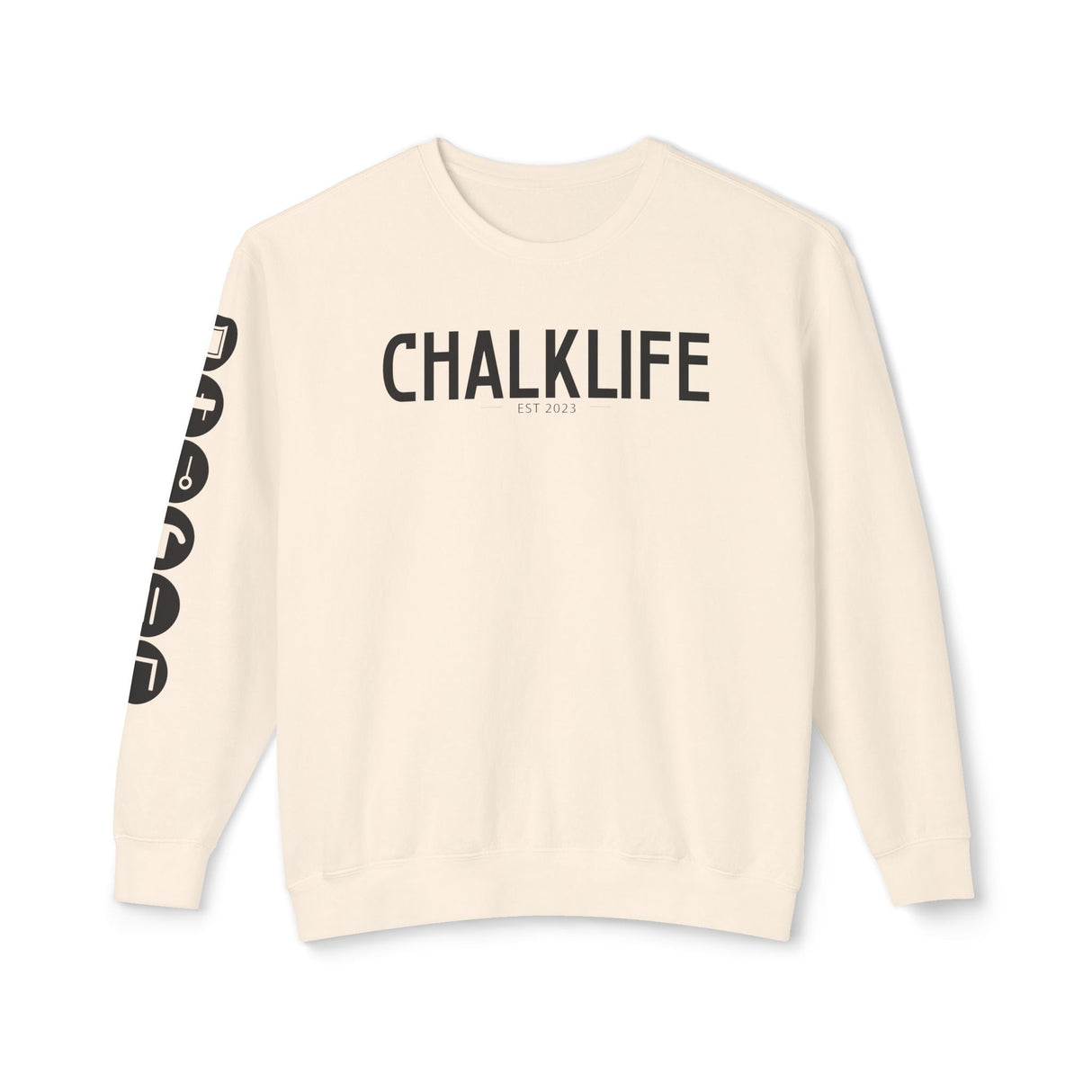 Chalklife - Men's Events Unisex Lightweight Crewneck Sweatshirt - Chalklife, LLC