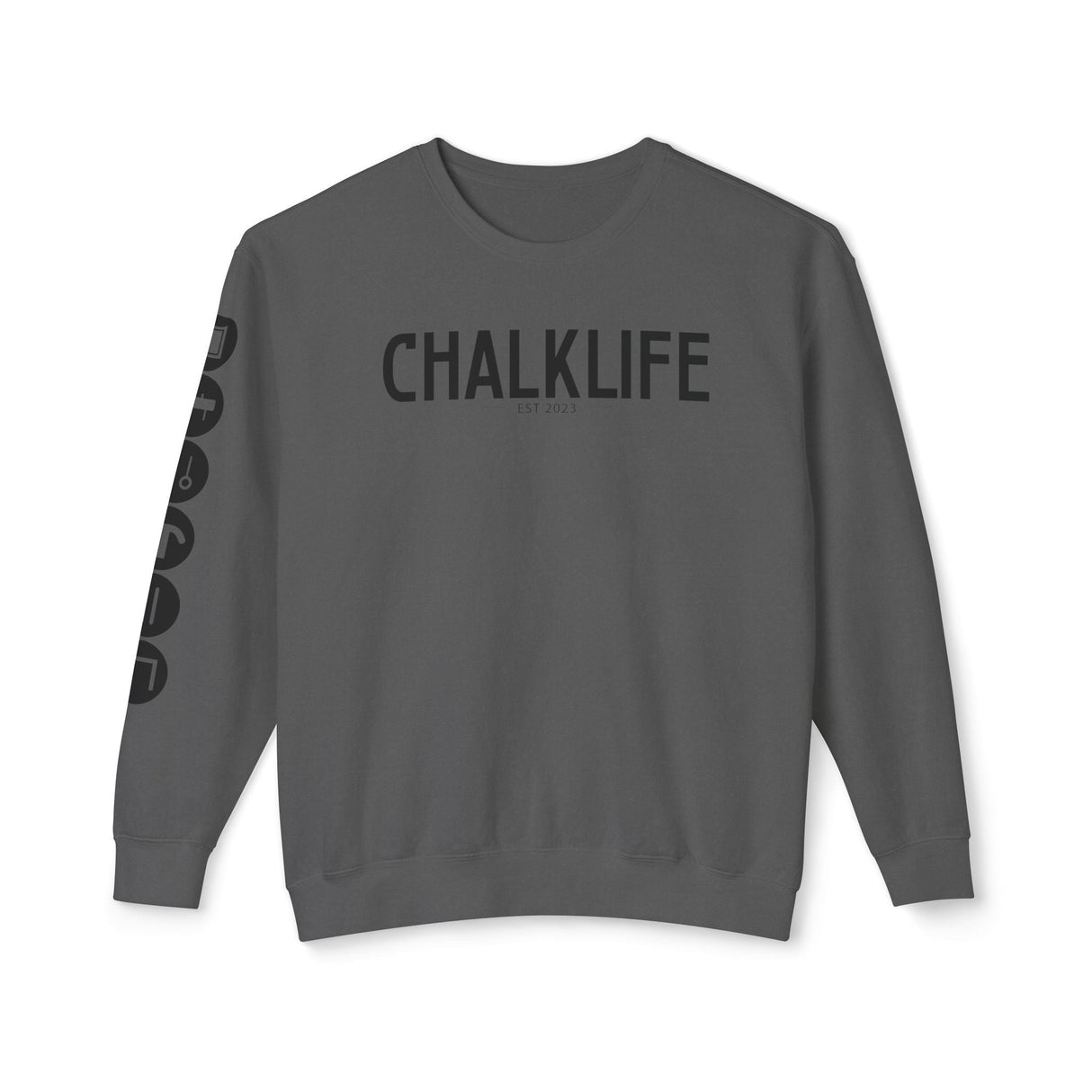 Chalklife - Men's Events Unisex Lightweight Crewneck Sweatshirt - Chalklife, LLC