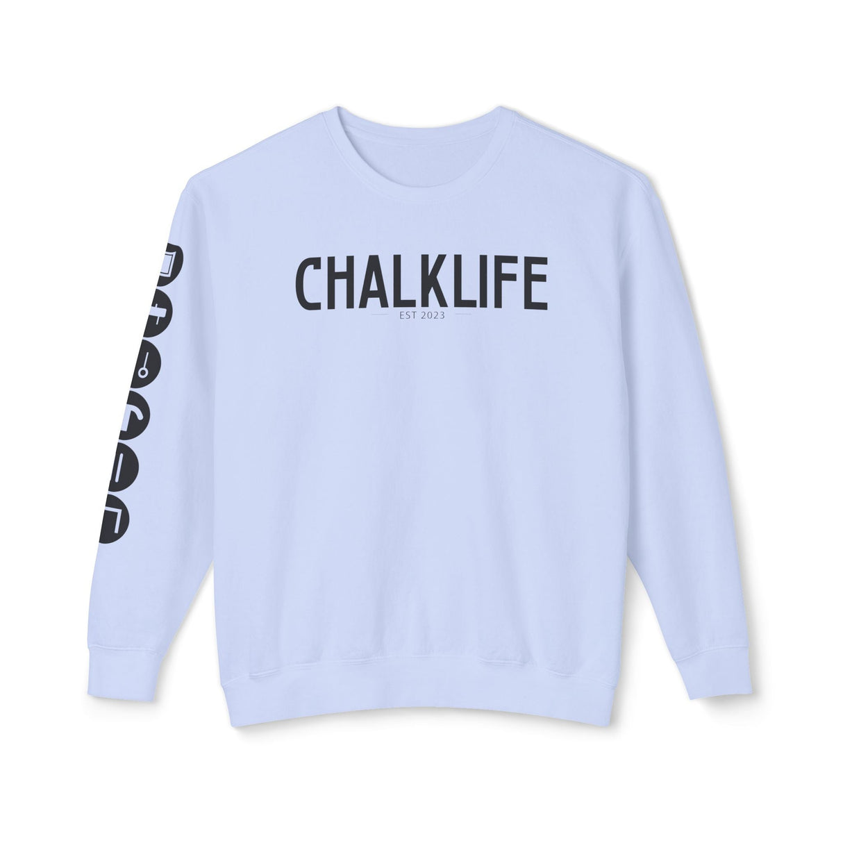 Chalklife - Men's Events Unisex Lightweight Crewneck Sweatshirt - Chalklife, LLC