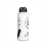 Chalklife - Men's Gymanstics Stainless Steel Water Bottle, Standard Lid - Chalklife, LLC