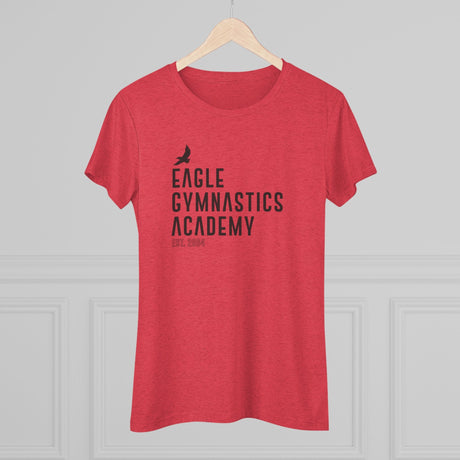 Eagle Gymnastics - Stacked Club (Women's Fitted) - Chalklife, LLC