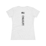 Eat. Sleep. Gymnastics. Repeat. - Women's Fitted - Chalklife, LLC