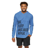 JUSTJULES - Eat. Sleep. JUSTJULES. Repeat. Performance - Blue - Chalklife, LLC