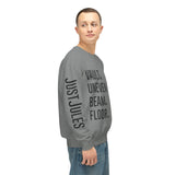 JUSTJULES - Lightweight Crewneck Sweatshirt - Chalklife, LLC