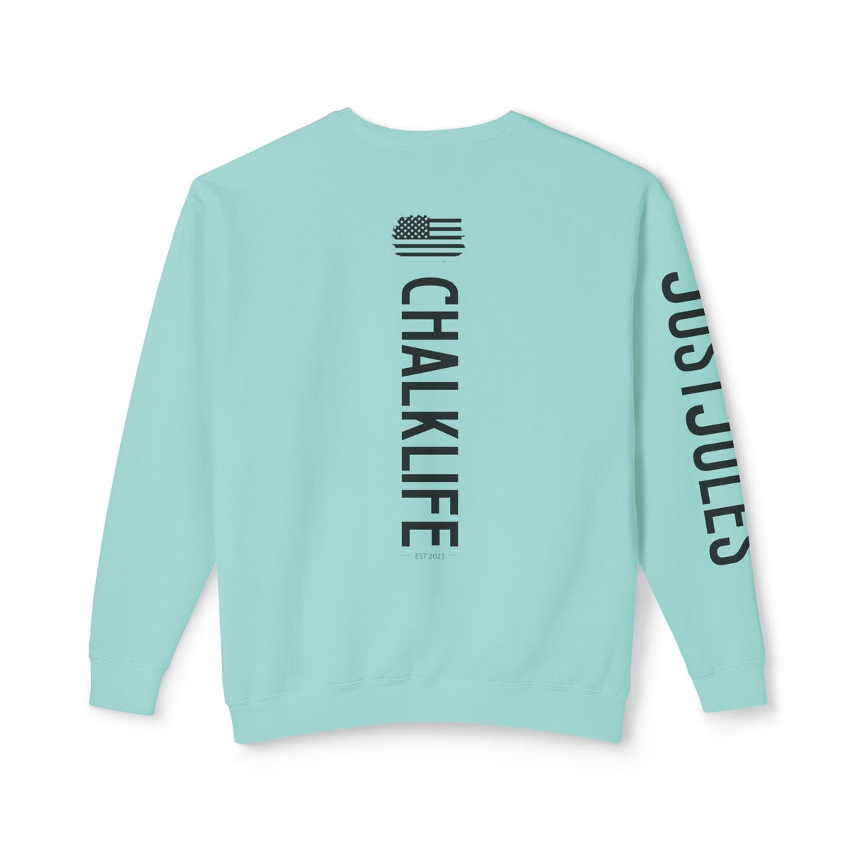 JUSTJULES - Men's Event Icons Lightweight Crewneck Sweatshirt - Chalklife, LLC