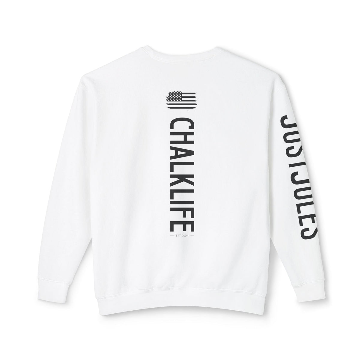 JUSTJULES - Men's Event Icons Lightweight Crewneck Sweatshirt - Chalklife, LLC