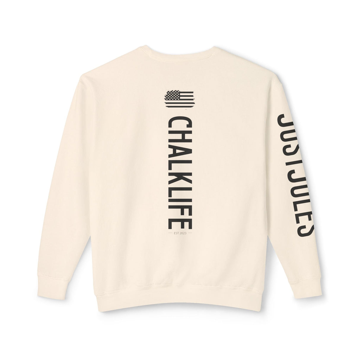 JUSTJULES - Men's Event Icons Lightweight Crewneck Sweatshirt - Chalklife, LLC