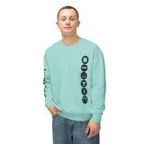 JUSTJULES - Men's Event Icons Lightweight Crewneck Sweatshirt - Chalklife, LLC