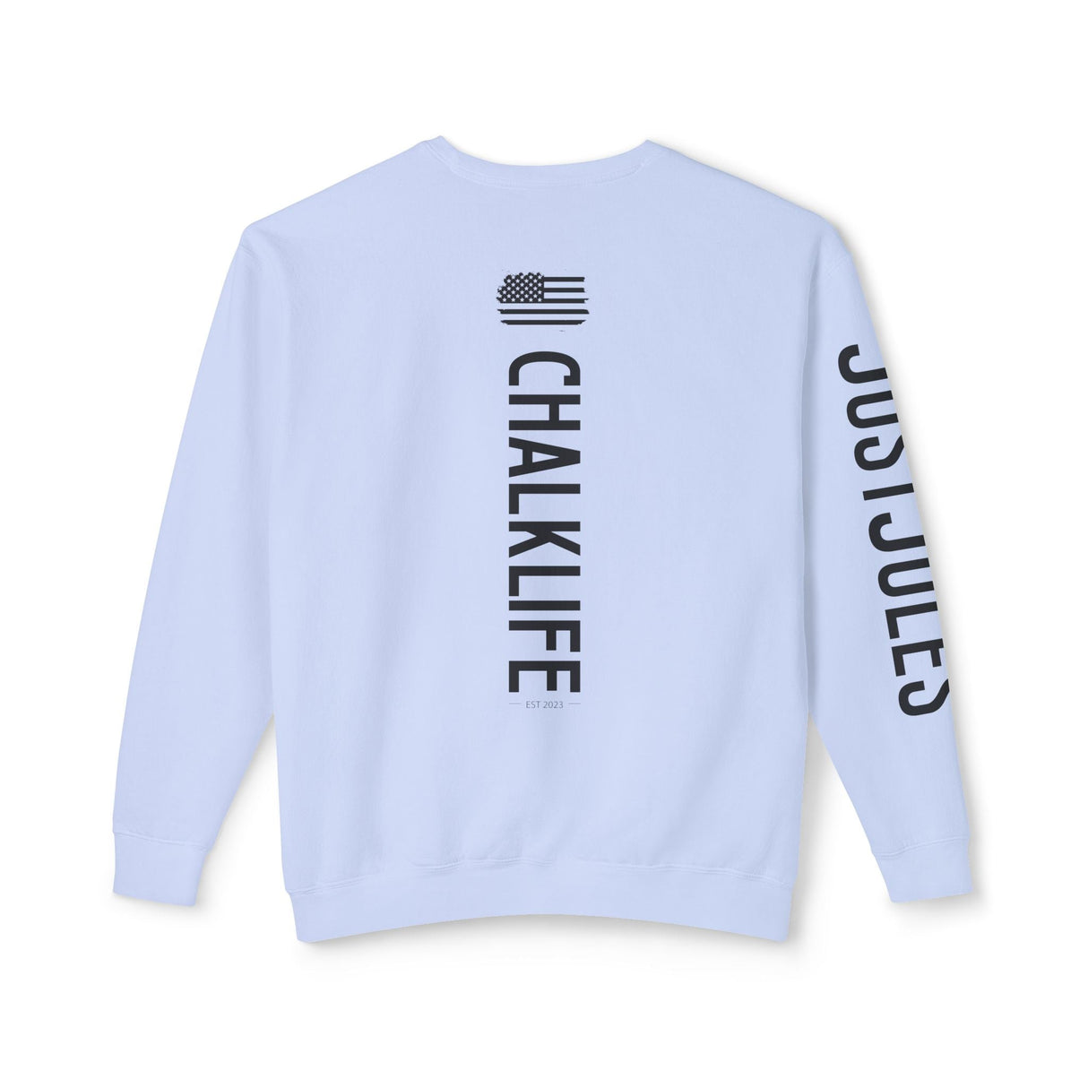 JUSTJULES - Men's Event Icons Lightweight Crewneck Sweatshirt - Chalklife, LLC