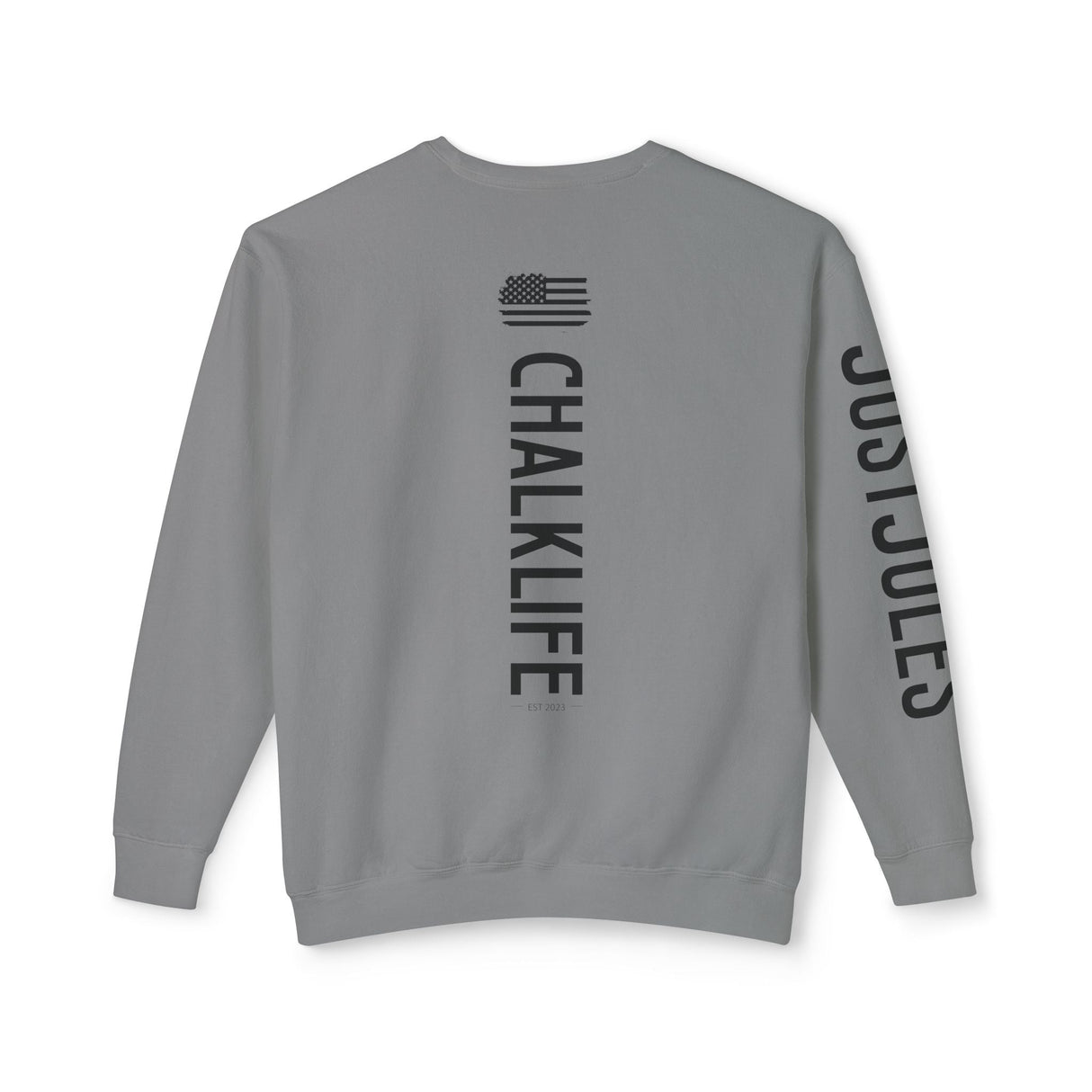 JUSTJULES - Men's Event Icons Lightweight Crewneck Sweatshirt - Chalklife, LLC